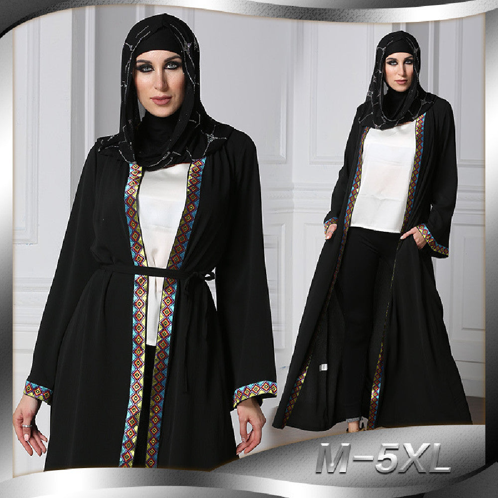 ABAYA DUBAI Women's Fashion Long Loose Coat