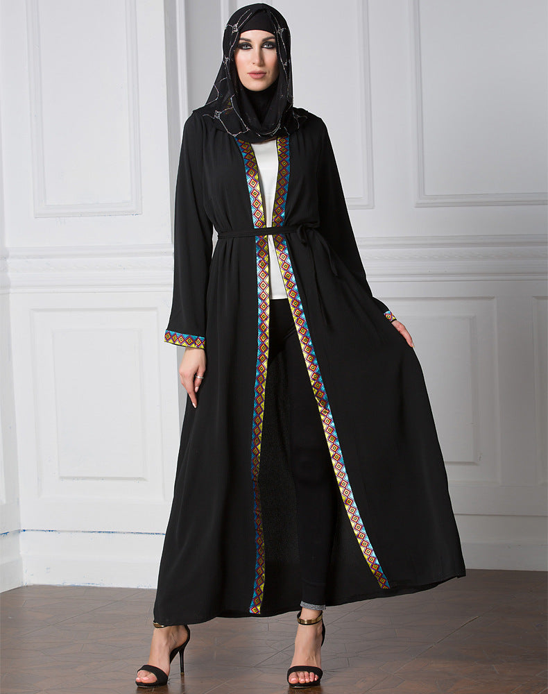 ABAYA DUBAI Women's Fashion Long Loose Coat