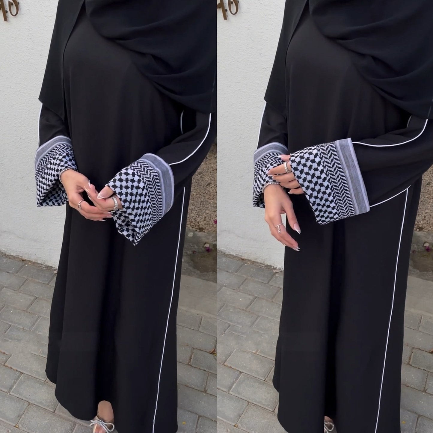 Middle East Turkey Dubai Stitching Series Elegant Jumpsuit Skirt