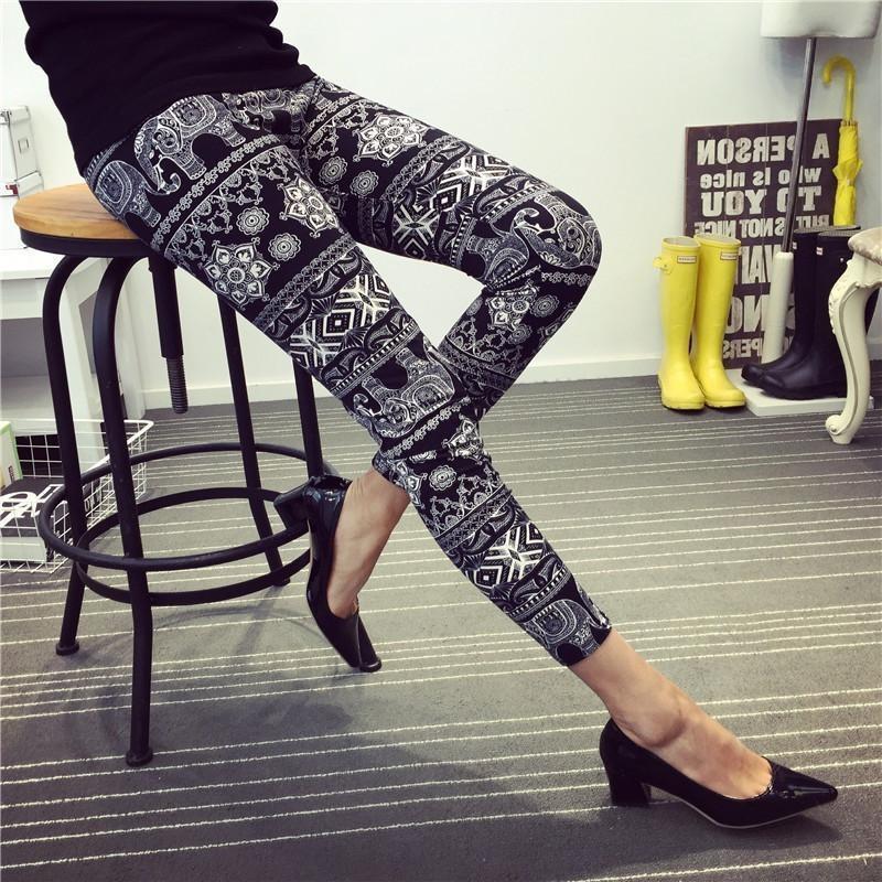 Éléphant Mandala Leggings