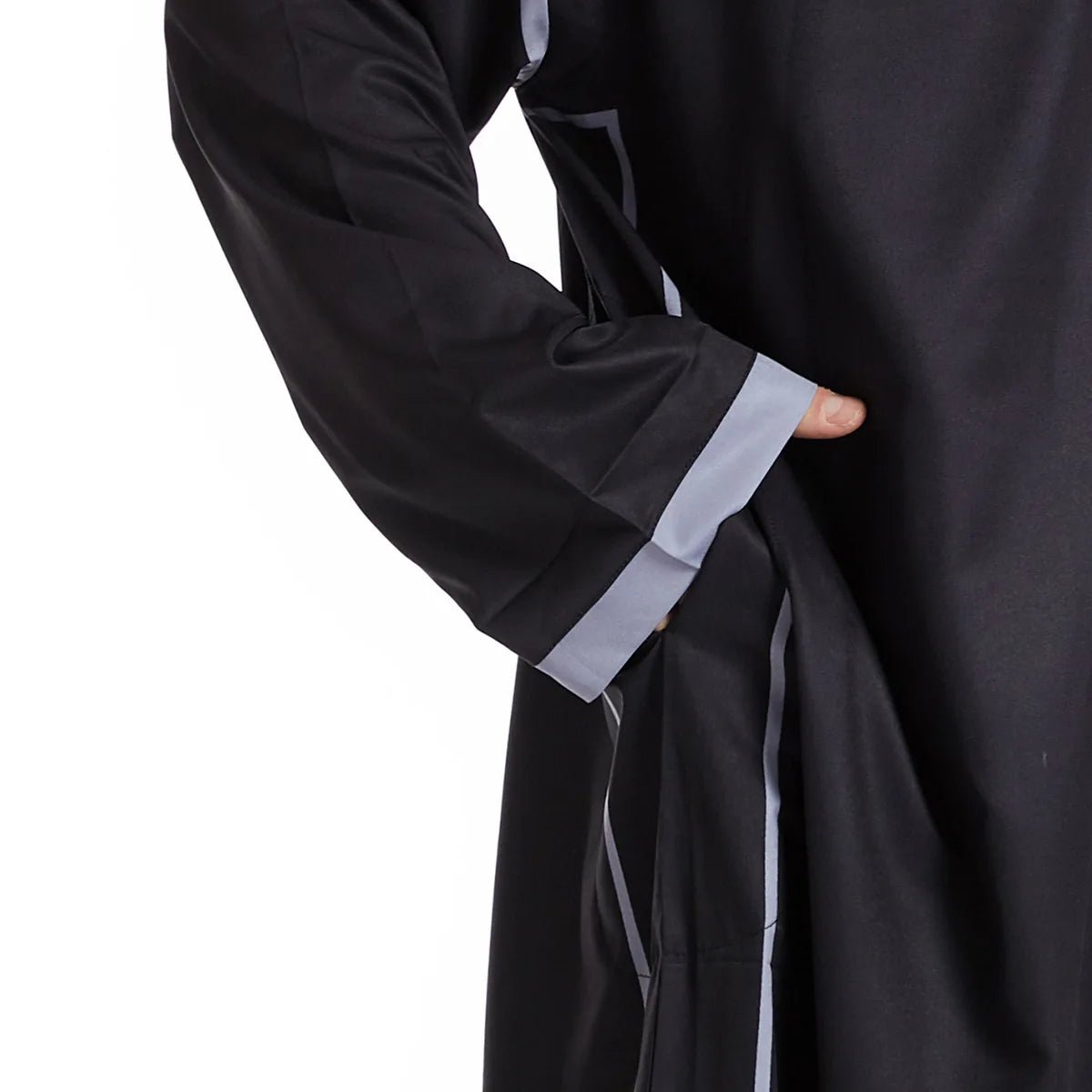 Eid Muslim Men Jubba Thobe Mens Hooded Long Dress Islamic Ramadan Long Robe Saudi Musulman Wear Abaya Caftan  Arab Dress