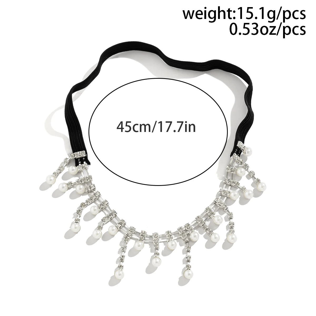 IngeSight.Z Bohemian Crystal Elastic Leg Thigh Chain for Women Sexy Multilayer Tassel Rhinestone Harness Adjustable Body Jewelry