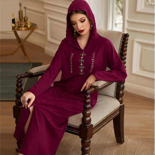 Dress Moroccan Caftan for Occasions Evening Dresses Satin Abaya Woman Dubai Luxury Women Muslim Dress Women Robe Arabe