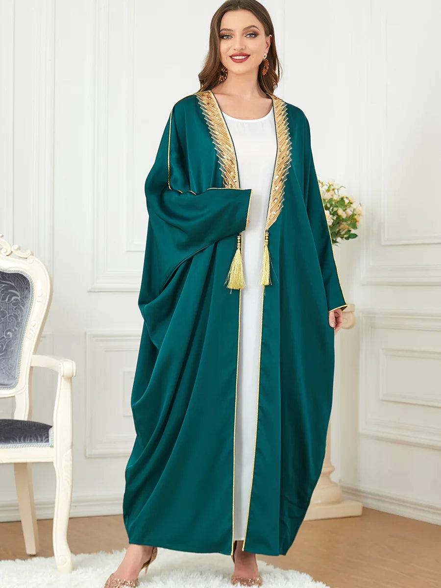 Dubai Dress Women Abaya Eid Abayas Saoudiennes Party Dresses Kaftan Robe Longue Vestidos Largos