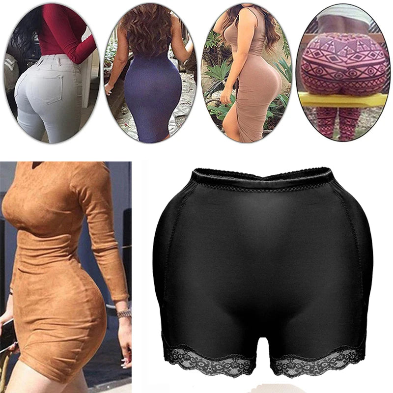 Padded Butt lifter Corrective Underwear Butt Enhancer Body Shaper Modeling Strap Fake Hip Shapwear Underwear Push Up Panties