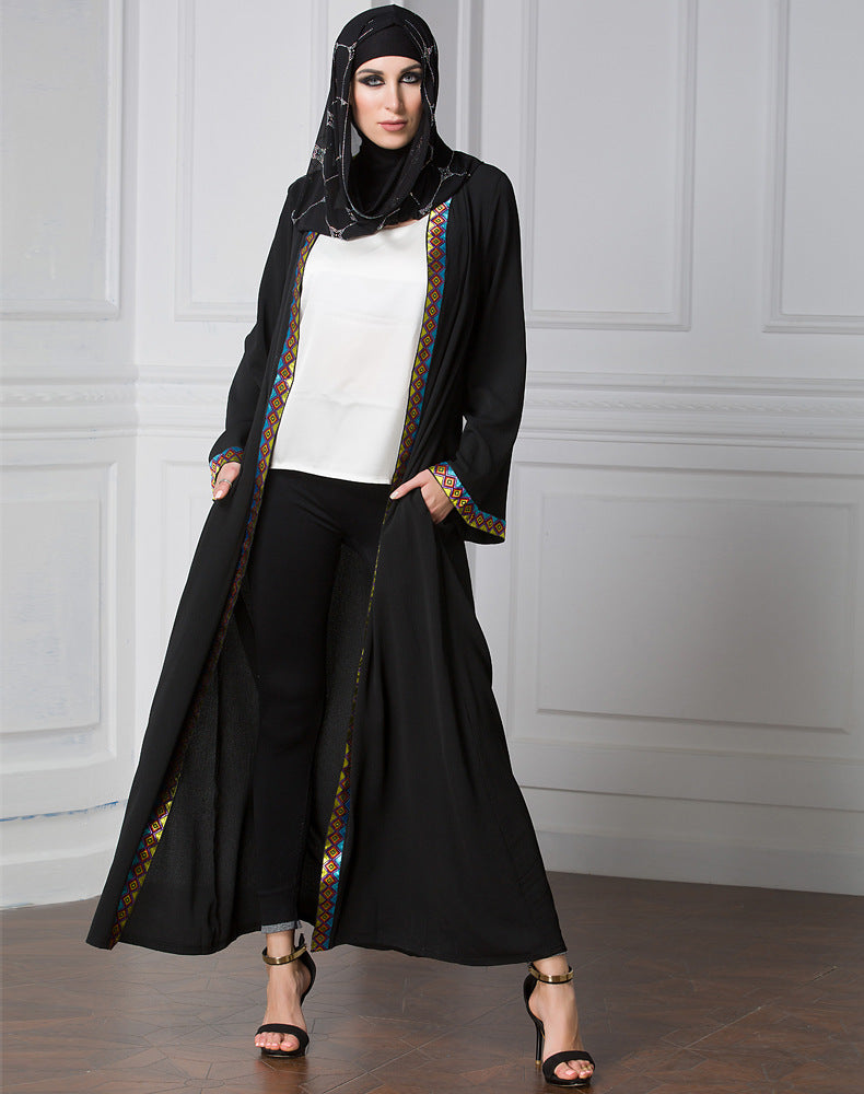 ABAYA DUBAI Women's Fashion Long Loose Coat